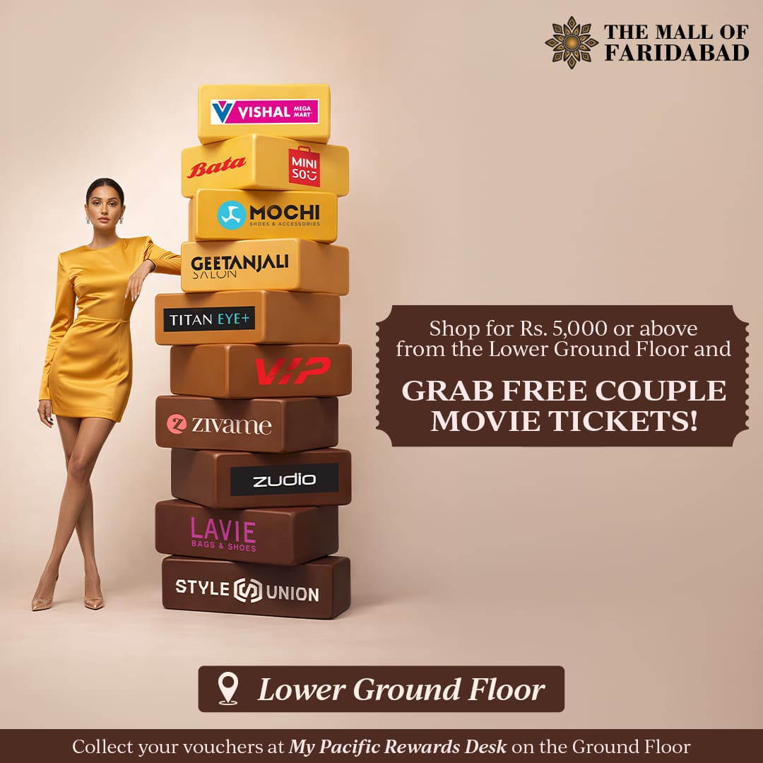 The More Shopping, More Surprises at The Mall of Faridabad